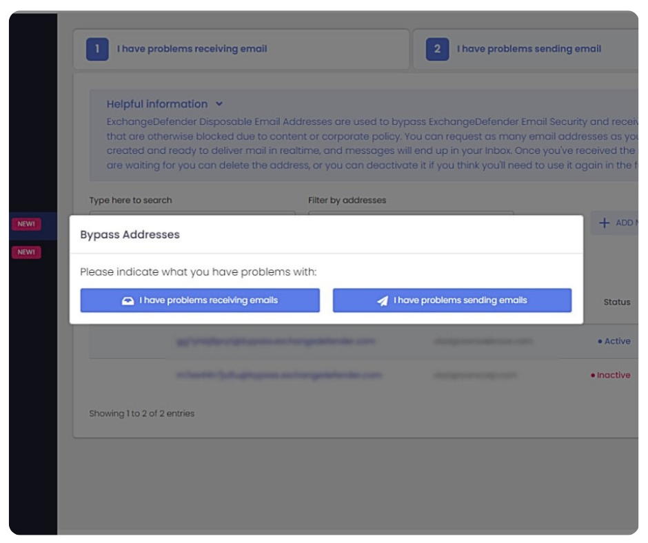 Bypass Emails Restrictions