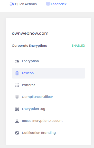 Corporate Encryption User Guide