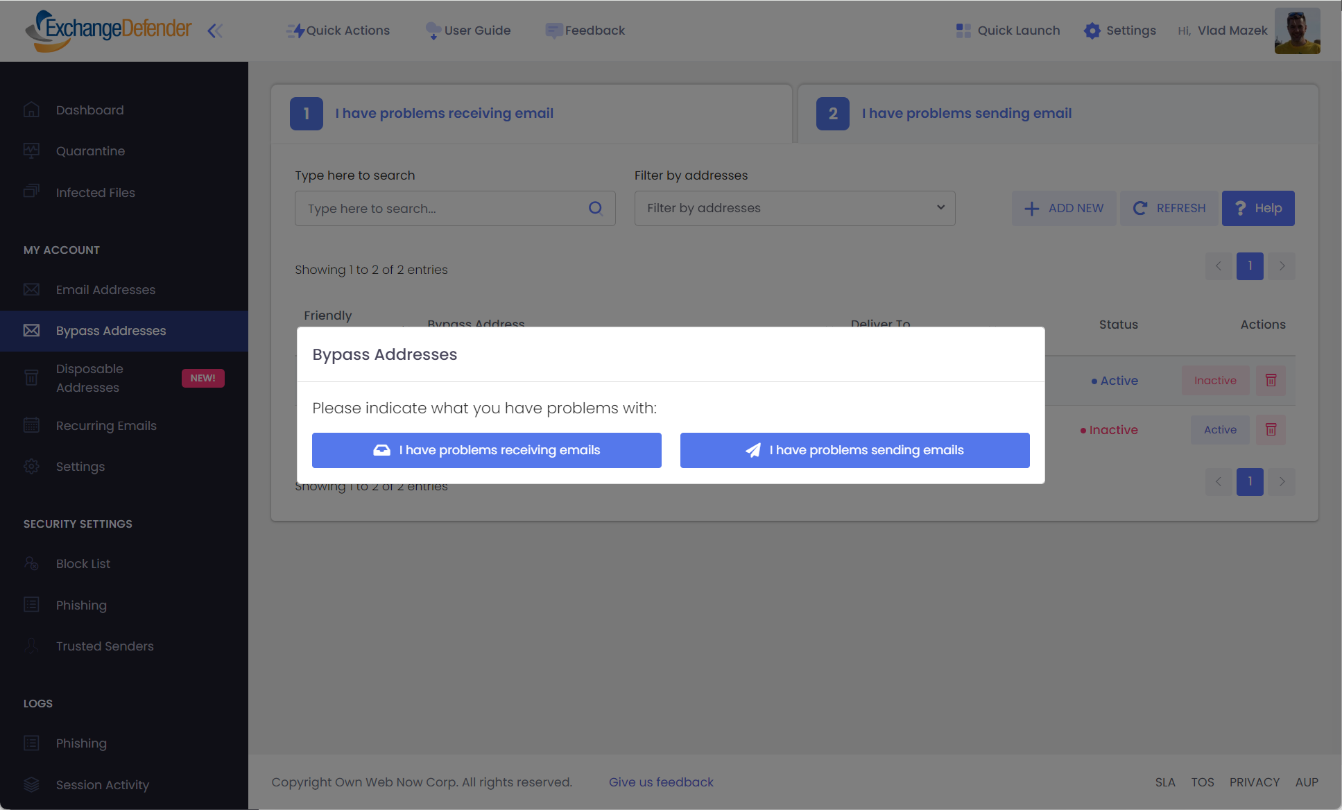 User Guide for Users