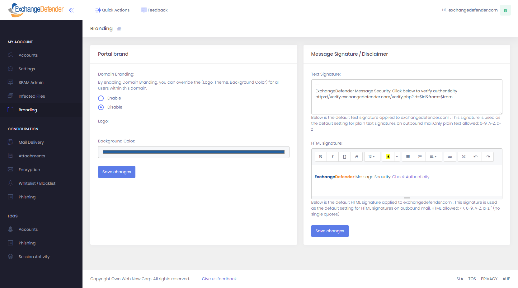 User Guide for Domain Administrators