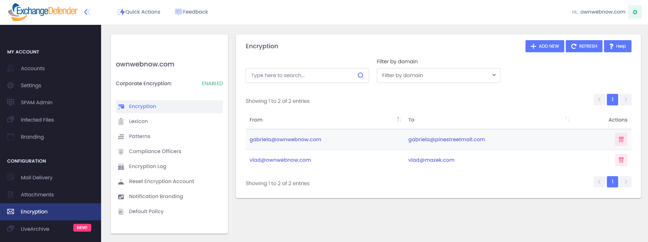 User Guide for Domain Administrators