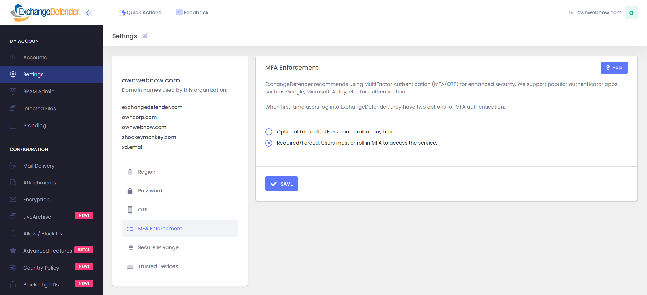User Guide for Domain Administrators