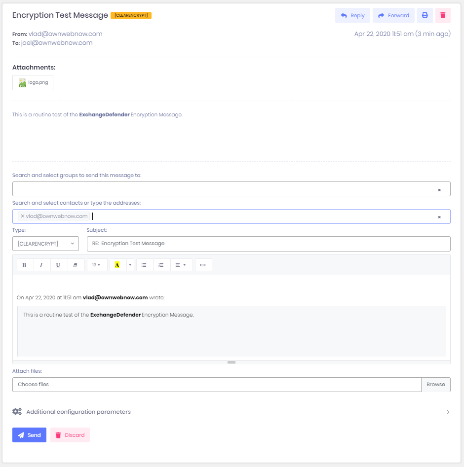 Corporate Encryption User Guide