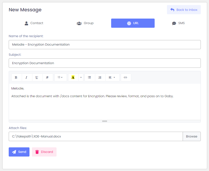 Corporate Encryption User Guide