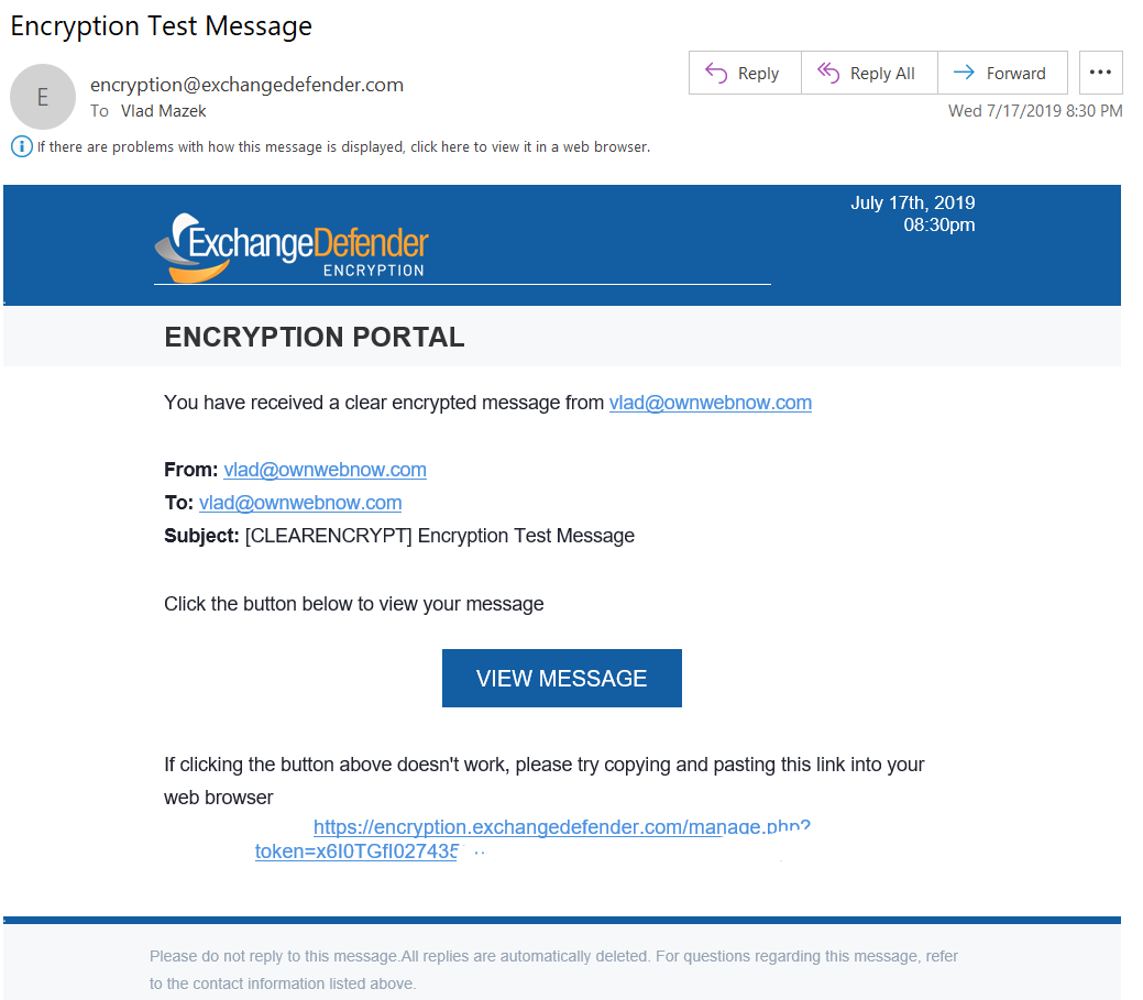 Corporate Encryption User Guide