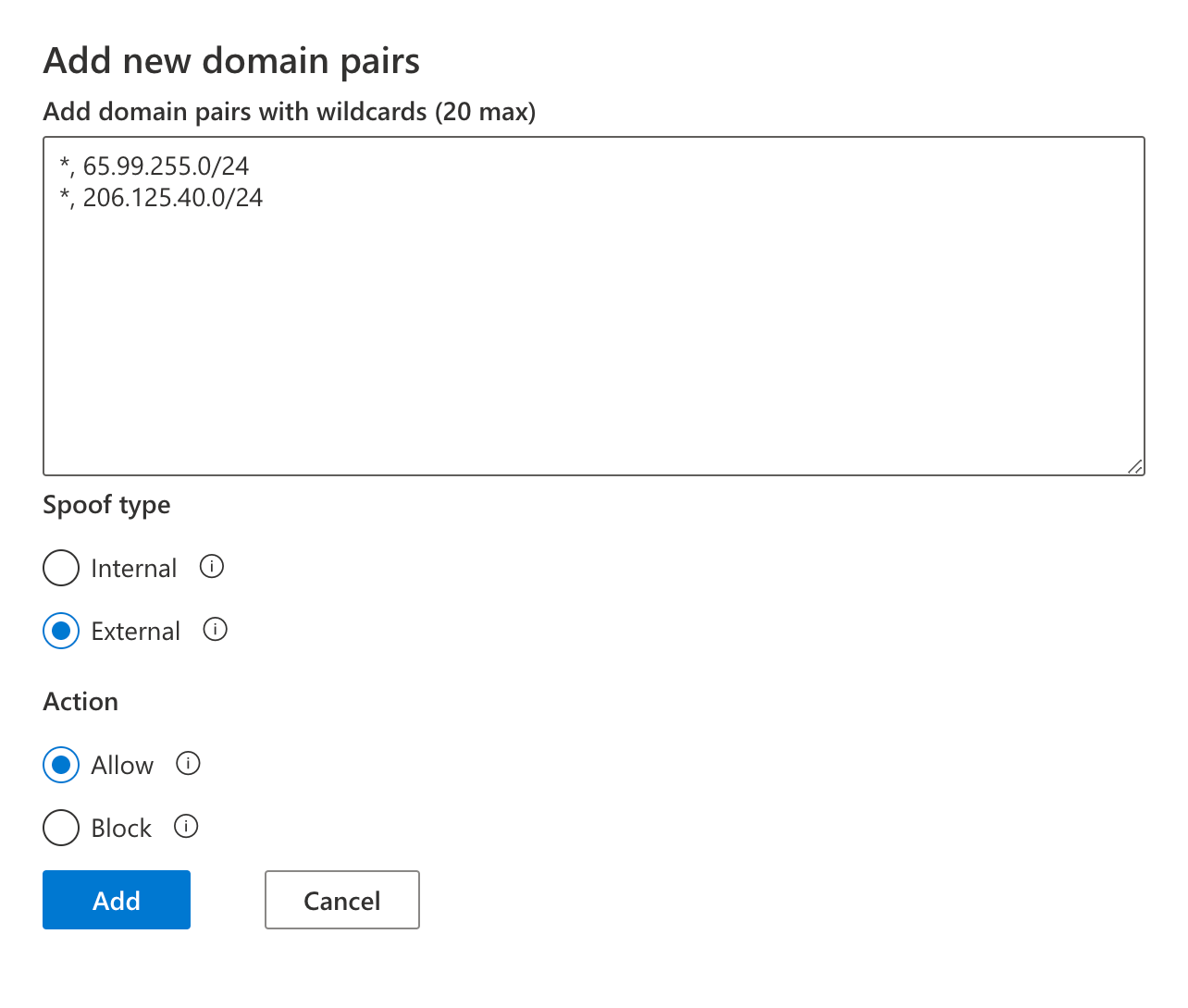 Configuring Microsoft365 with ExchangeDefender
