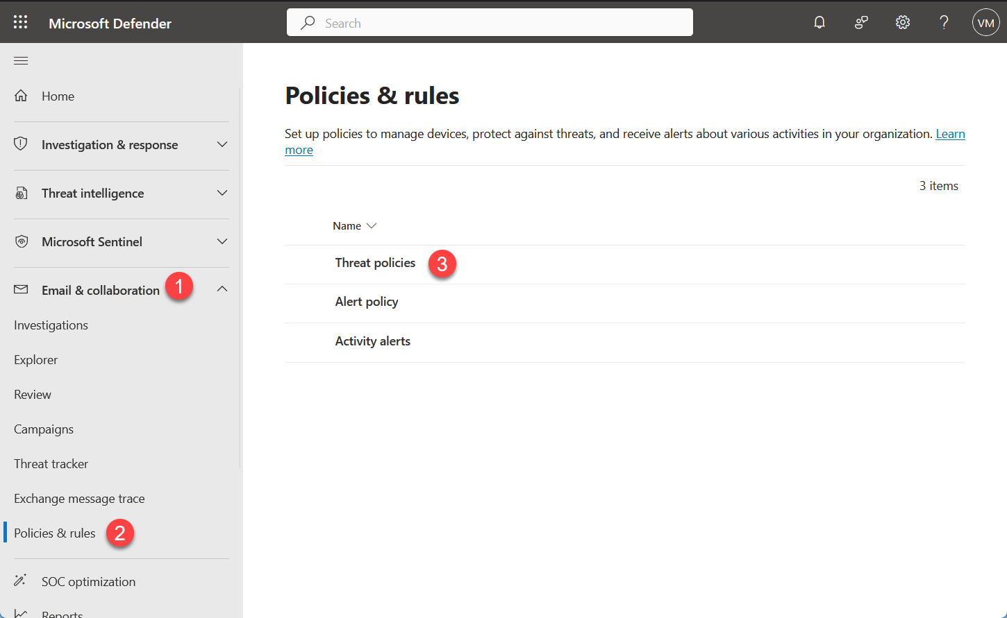 Configuring Microsoft365 with ExchangeDefender