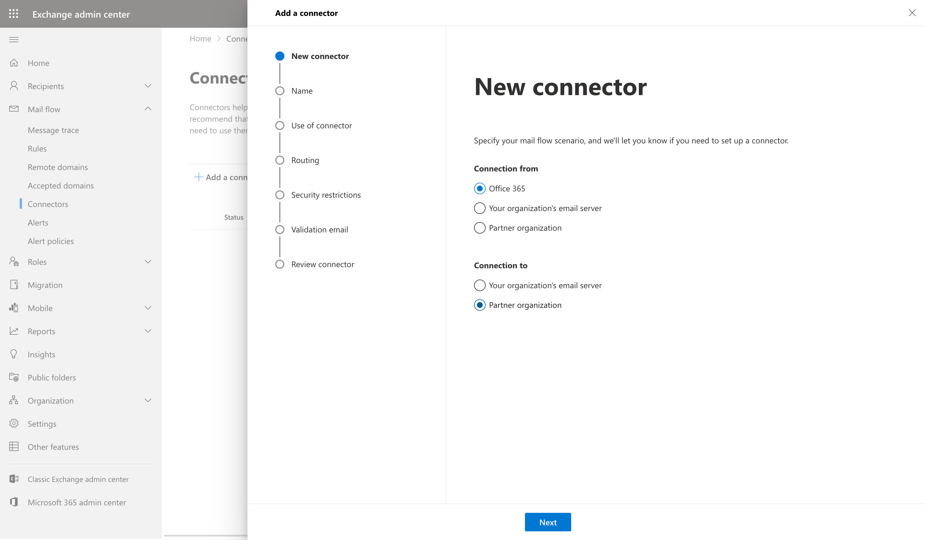 Configuring Microsoft365 with ExchangeDefender