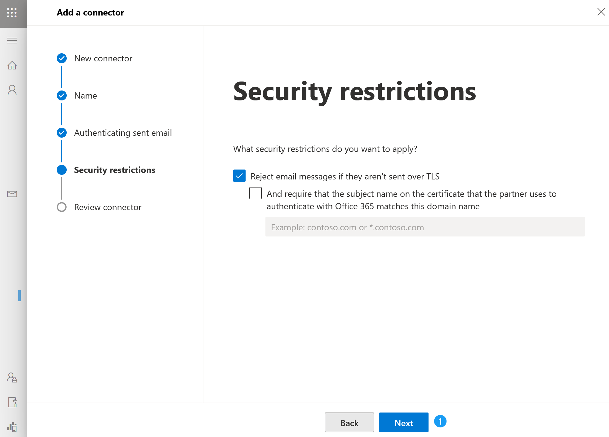 Configuring Microsoft365 with ExchangeDefender