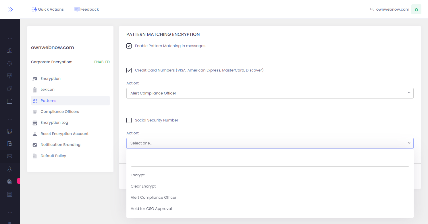 Corporate Encryption User Guide
