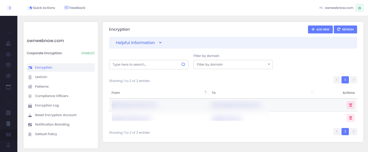 Corporate Encryption User Guide