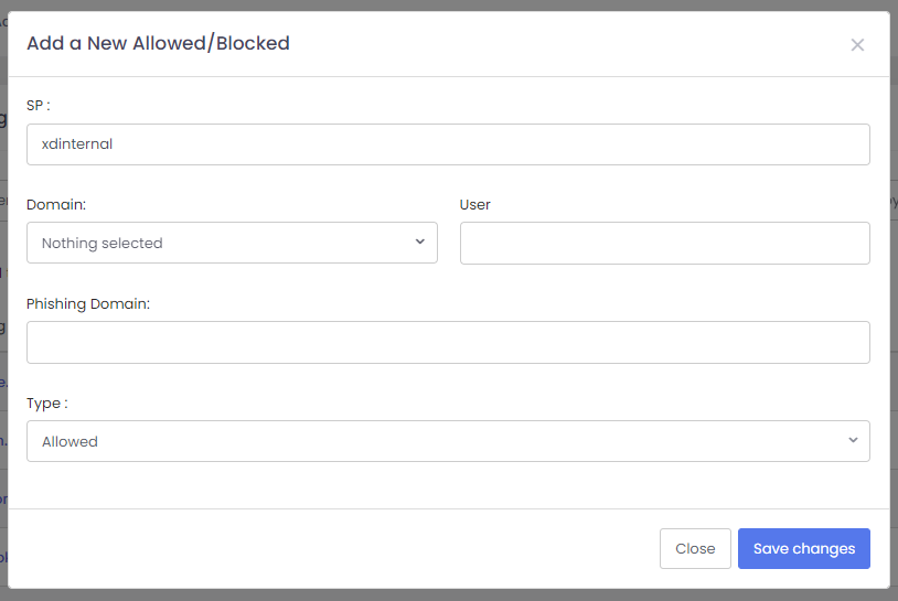User Guide for Service Providers