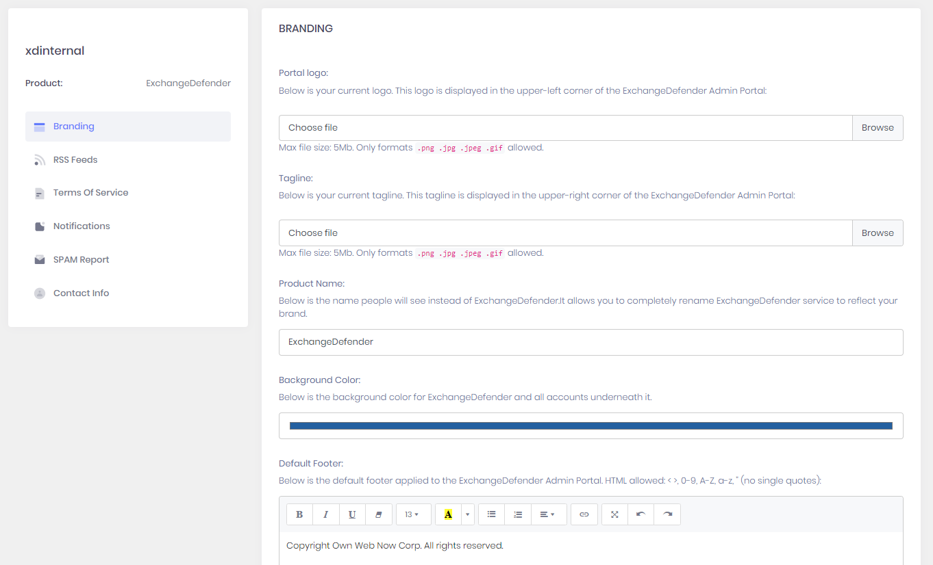 User Guide for Service Providers