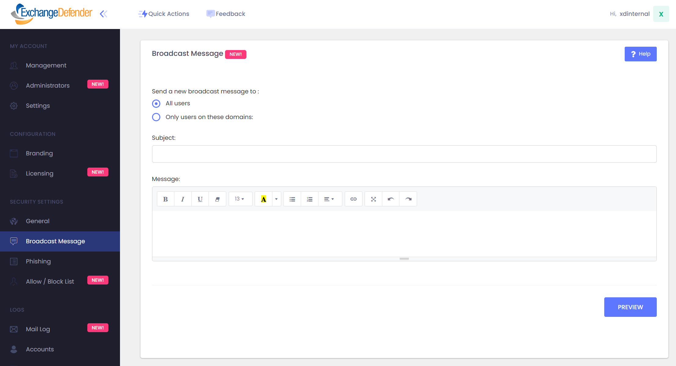 User Guide for Service Providers
