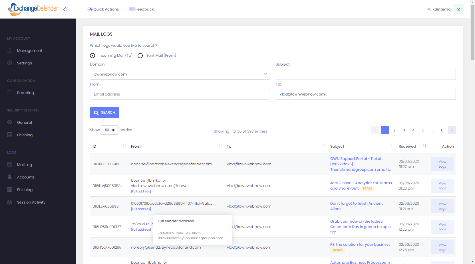 User Guide for Service Providers
