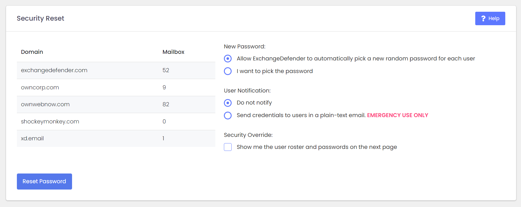 User Guide for Service Providers