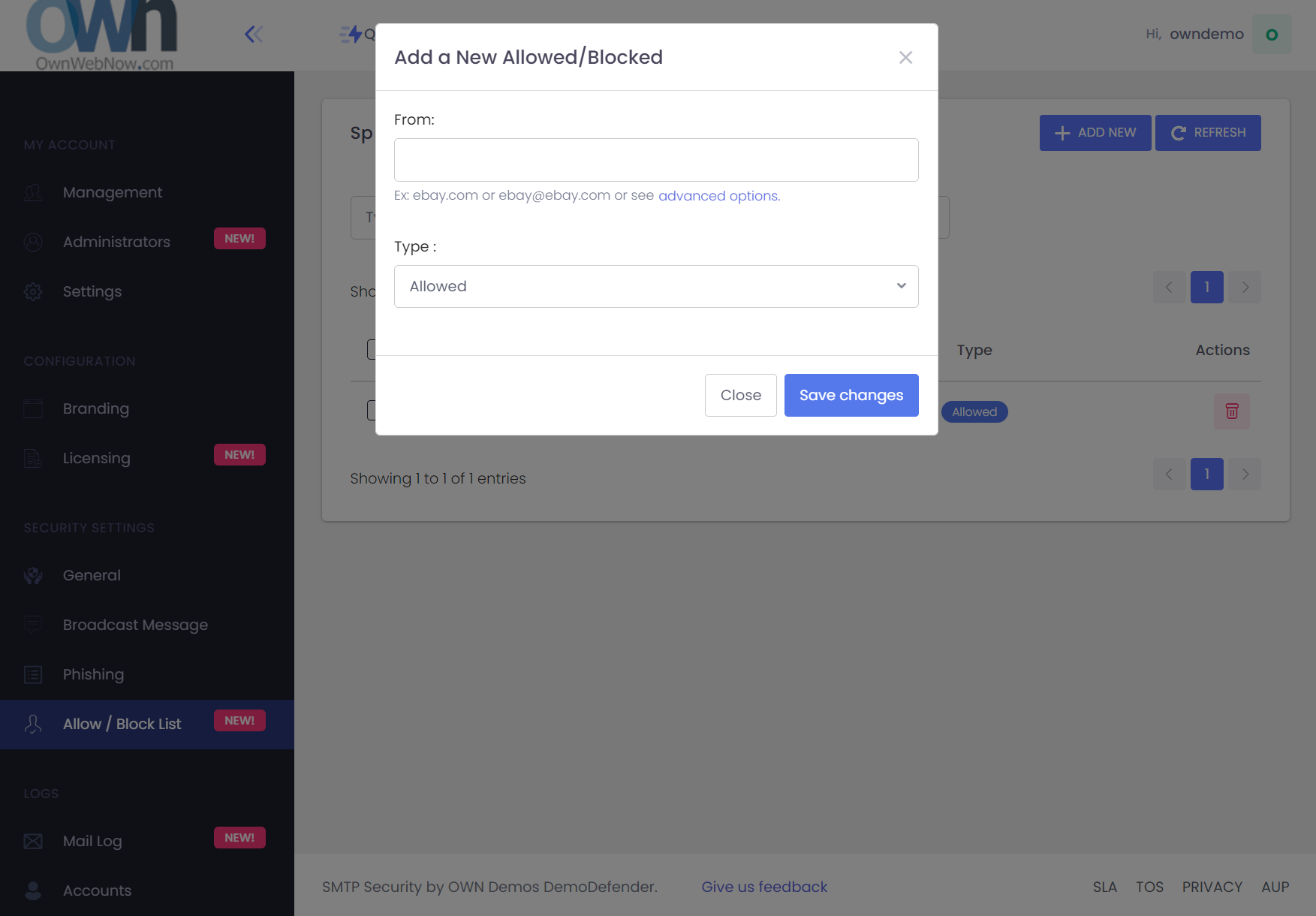 User Guide for Service Providers