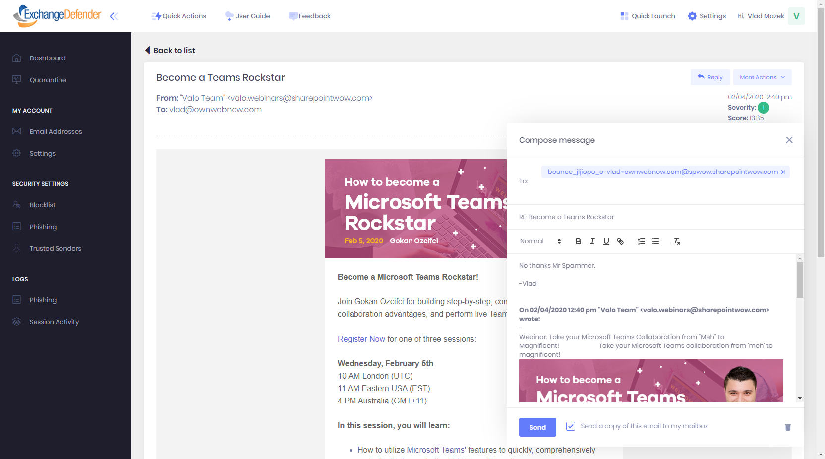 User Guide for Users