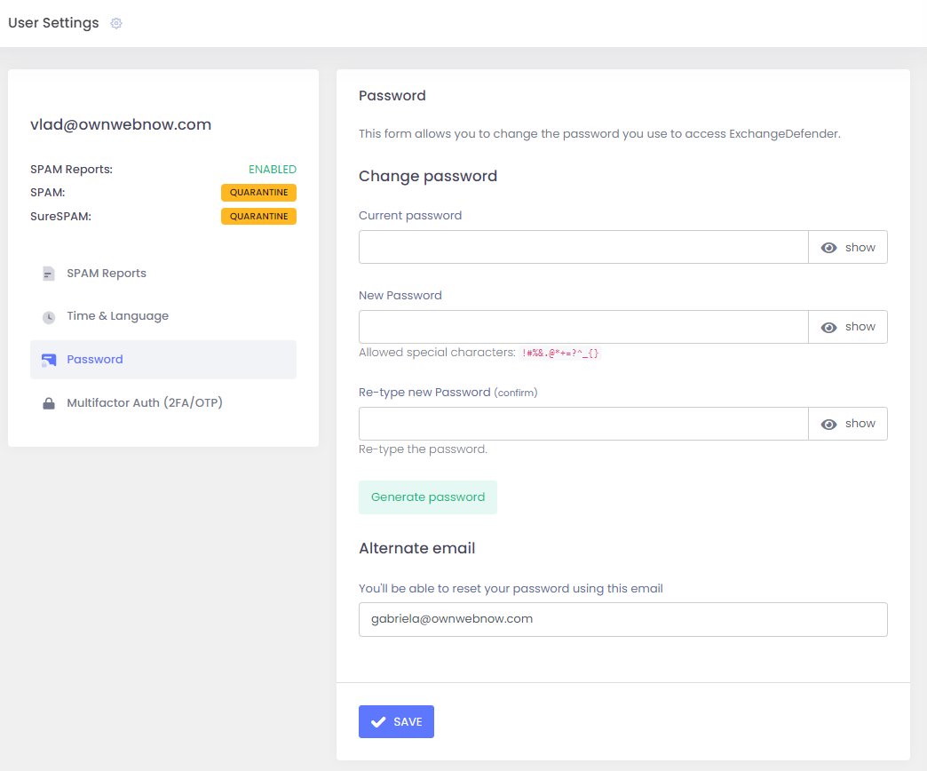 User Guide for Users