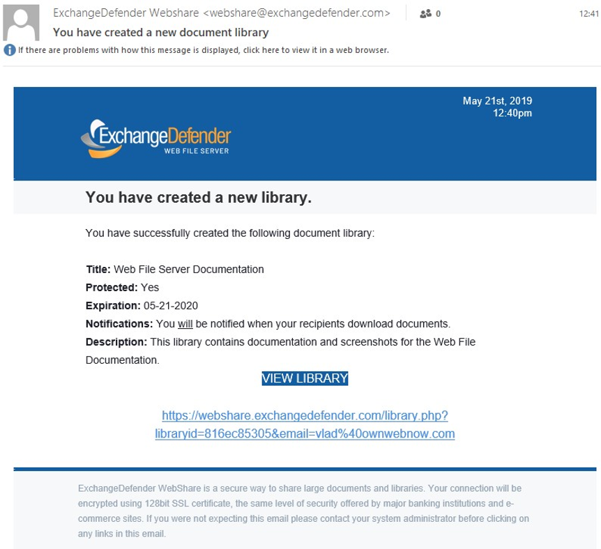 Web File Server Portal User Guide