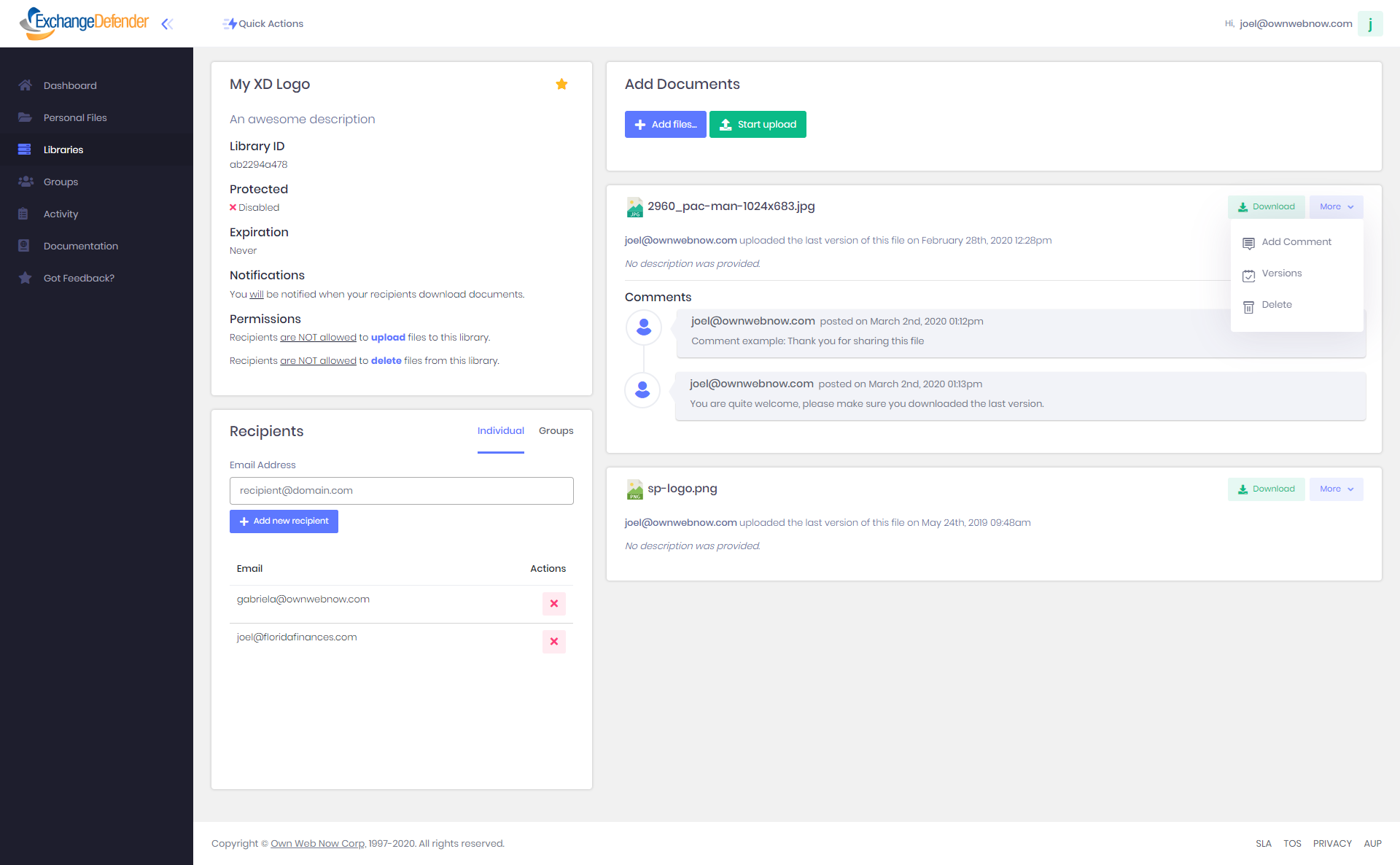Web File Server Portal User Guide