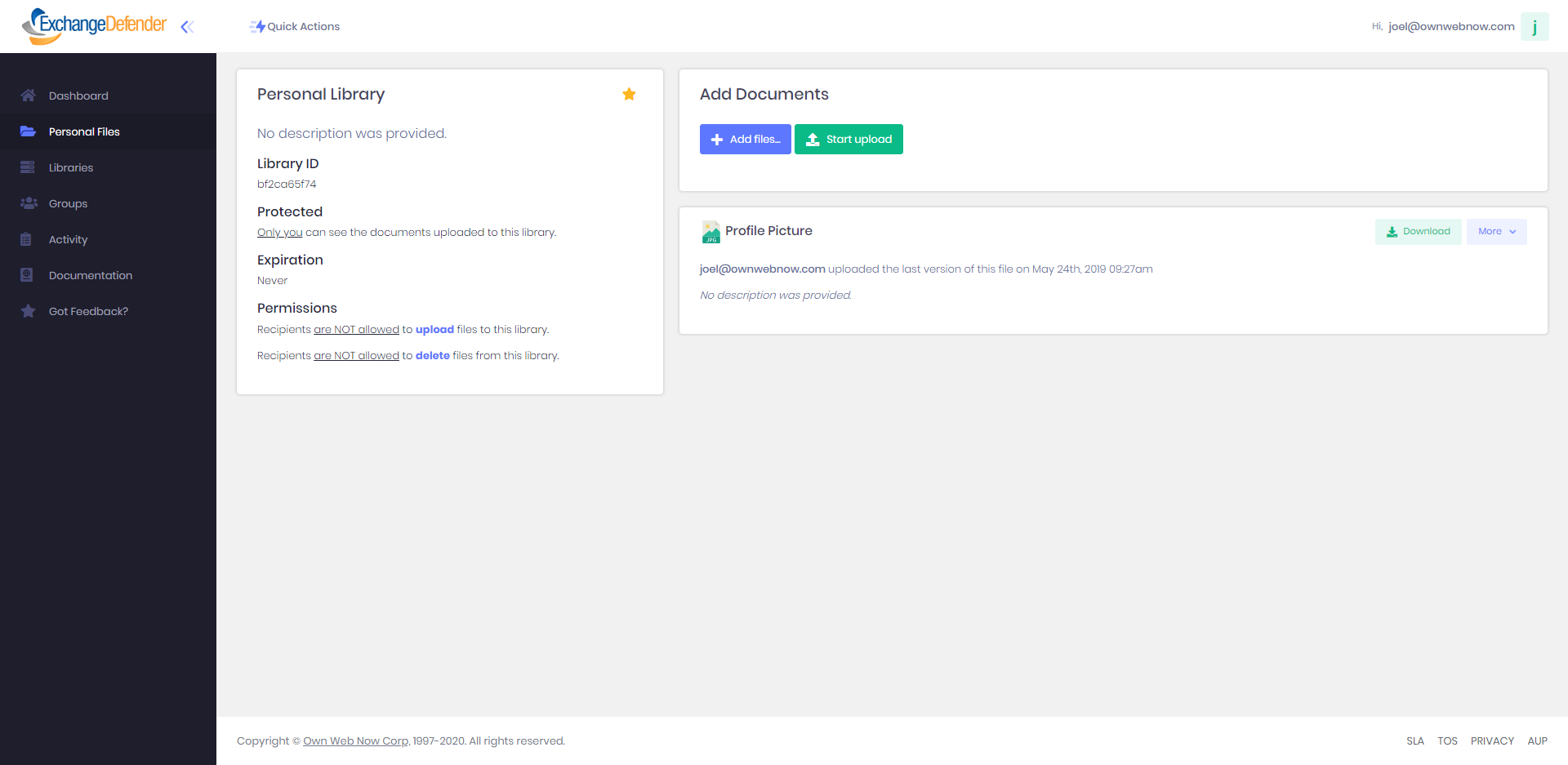 Web File Server Portal User Guide