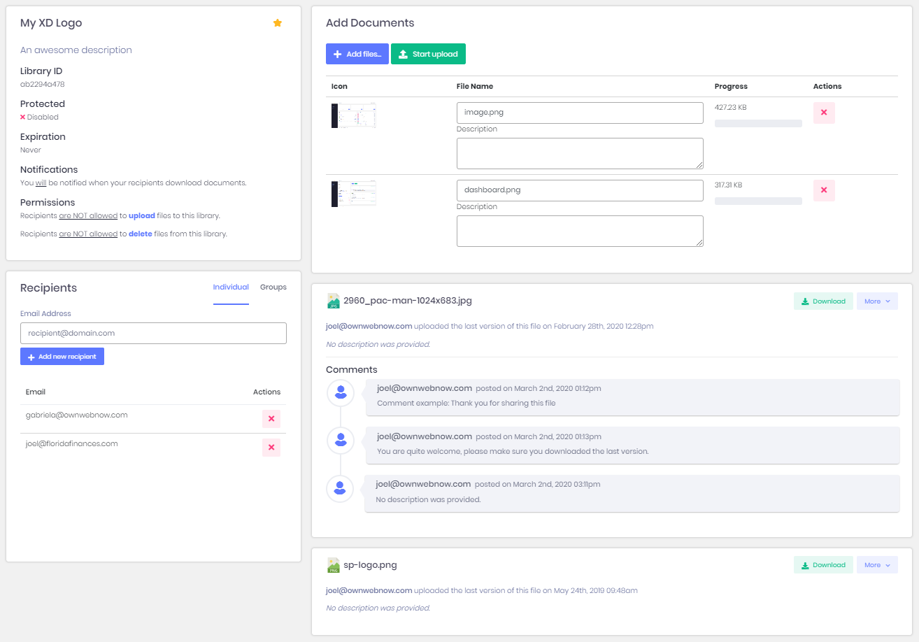 Web File Server Portal User Guide
