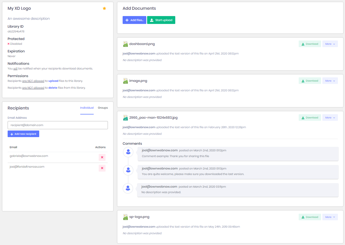 Web File Server Portal User Guide