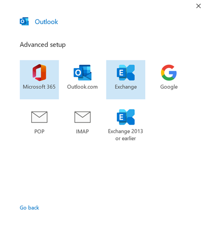 ExchangeDefender Exchange Setup