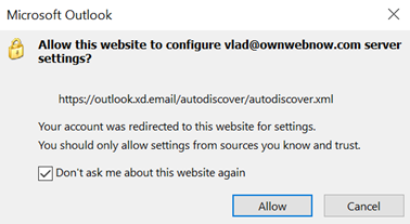 ExchangeDefender Exchange Setup